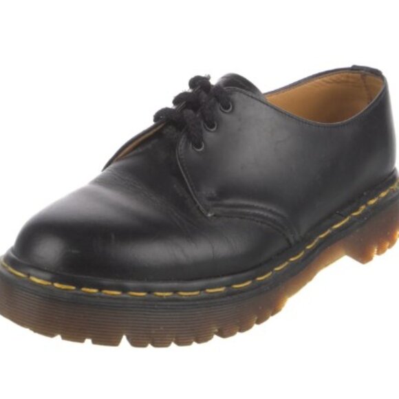 Dr. Martens Leather Derby Shoes (Men's 6, Women's 8) - Picture 2 of 5